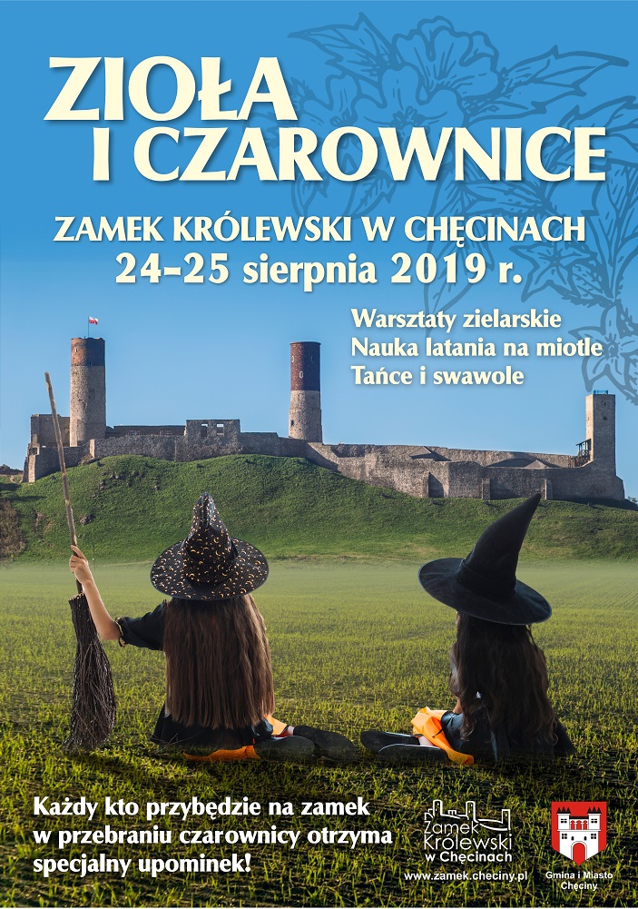 plakat ziola czarownice zamek checiny