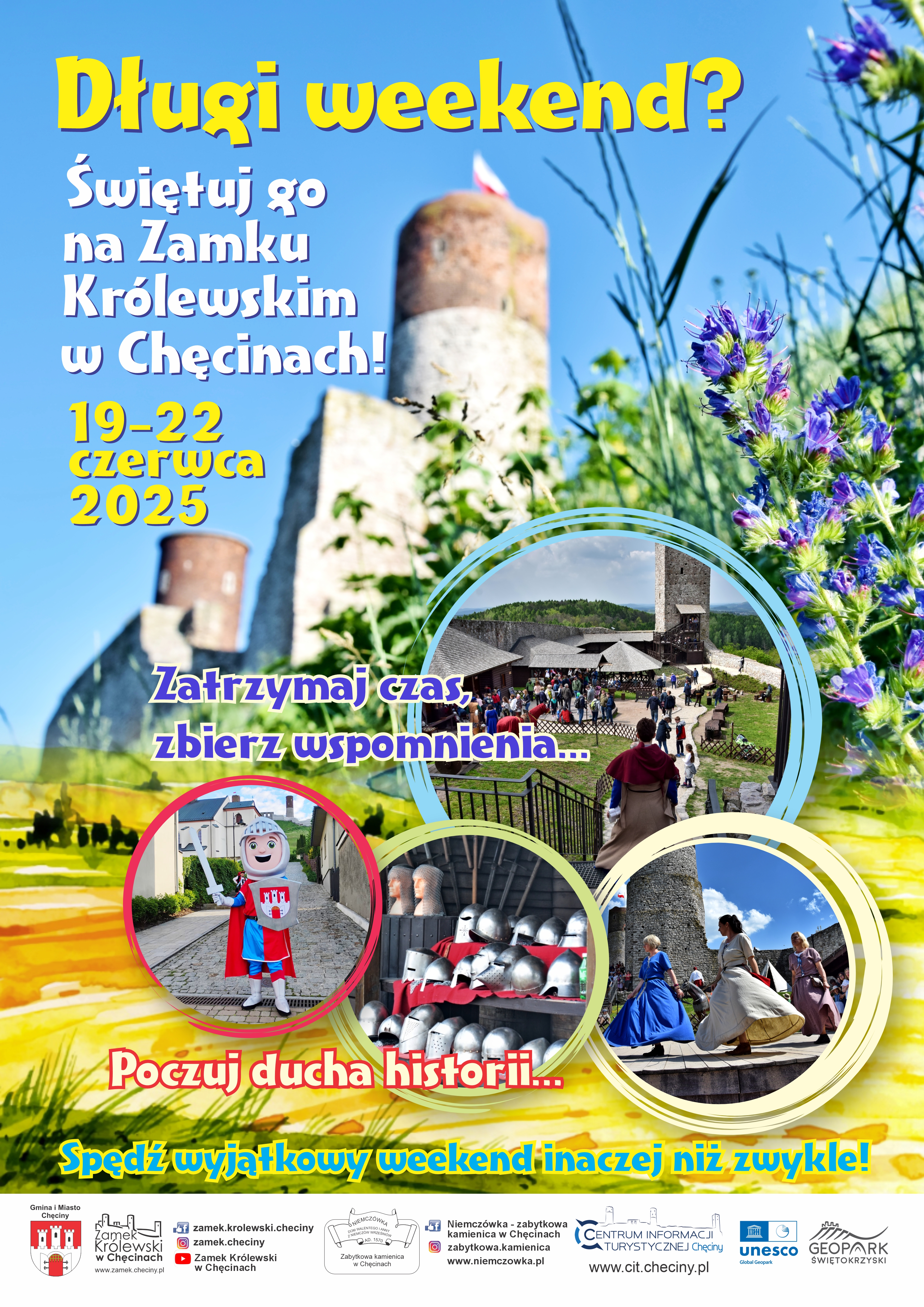 Długi weekend? - Świętuj go na Zamku Królewskim w Chęcinach!