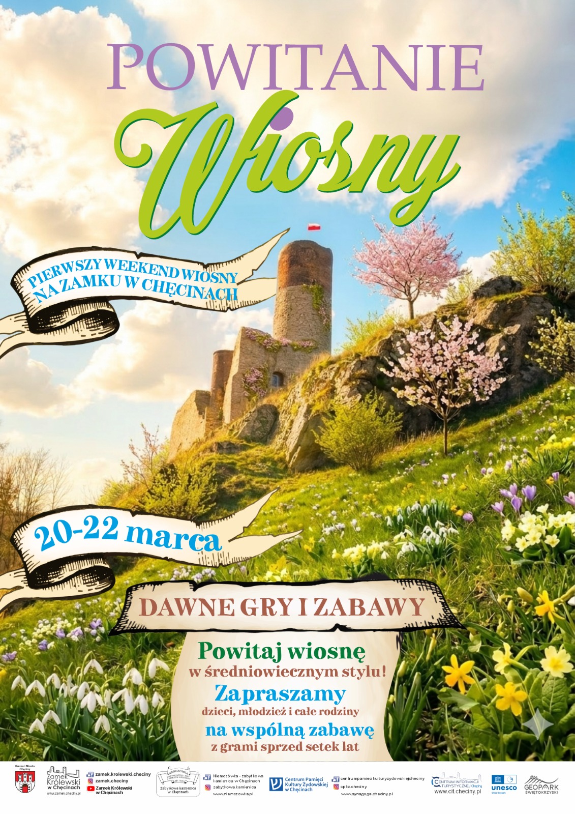 POWITANIE WIOSNY na Zamek Królewski w Chęcinach 