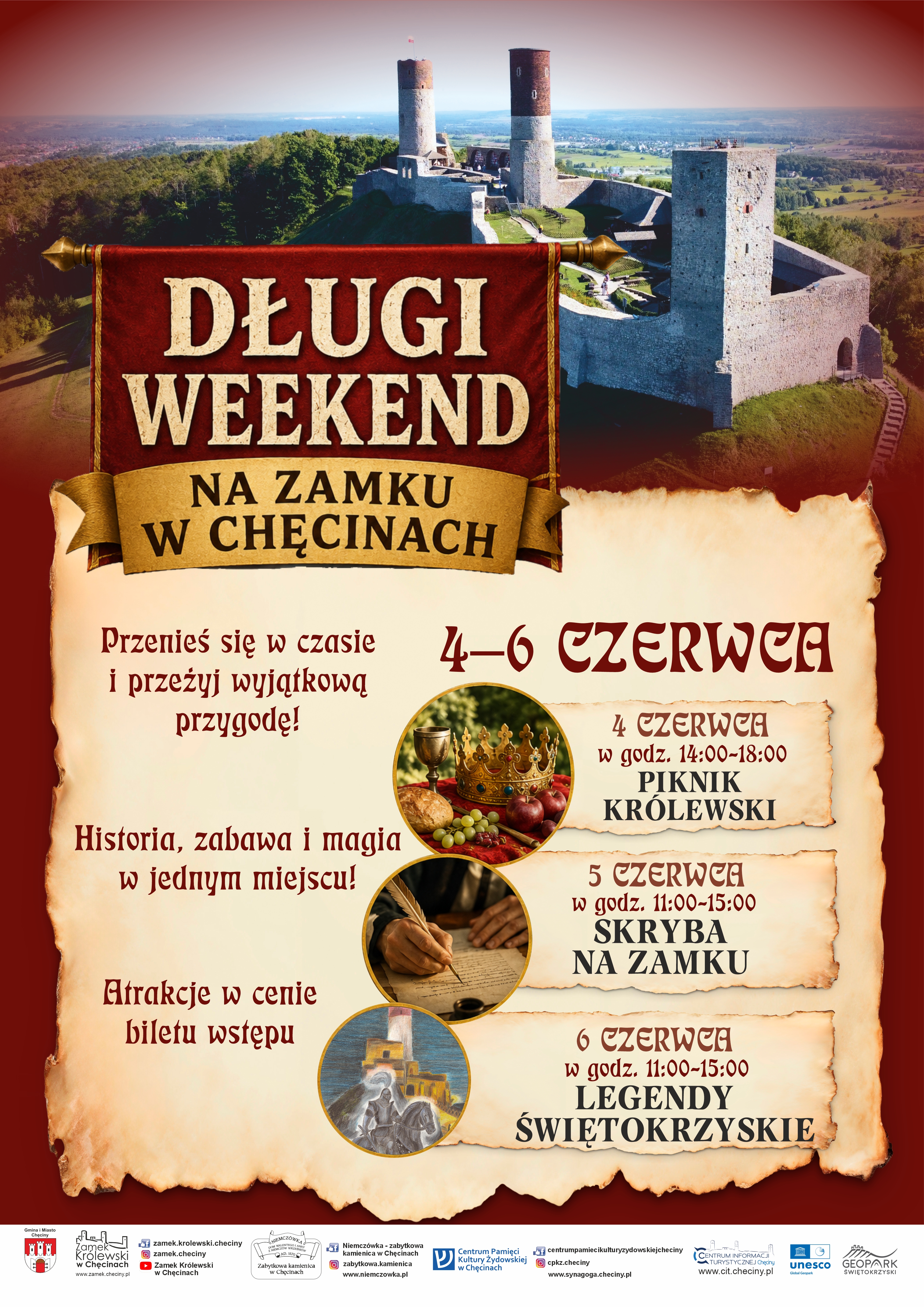 Długi weekend na Zamku Królewskim w Chęcinach!