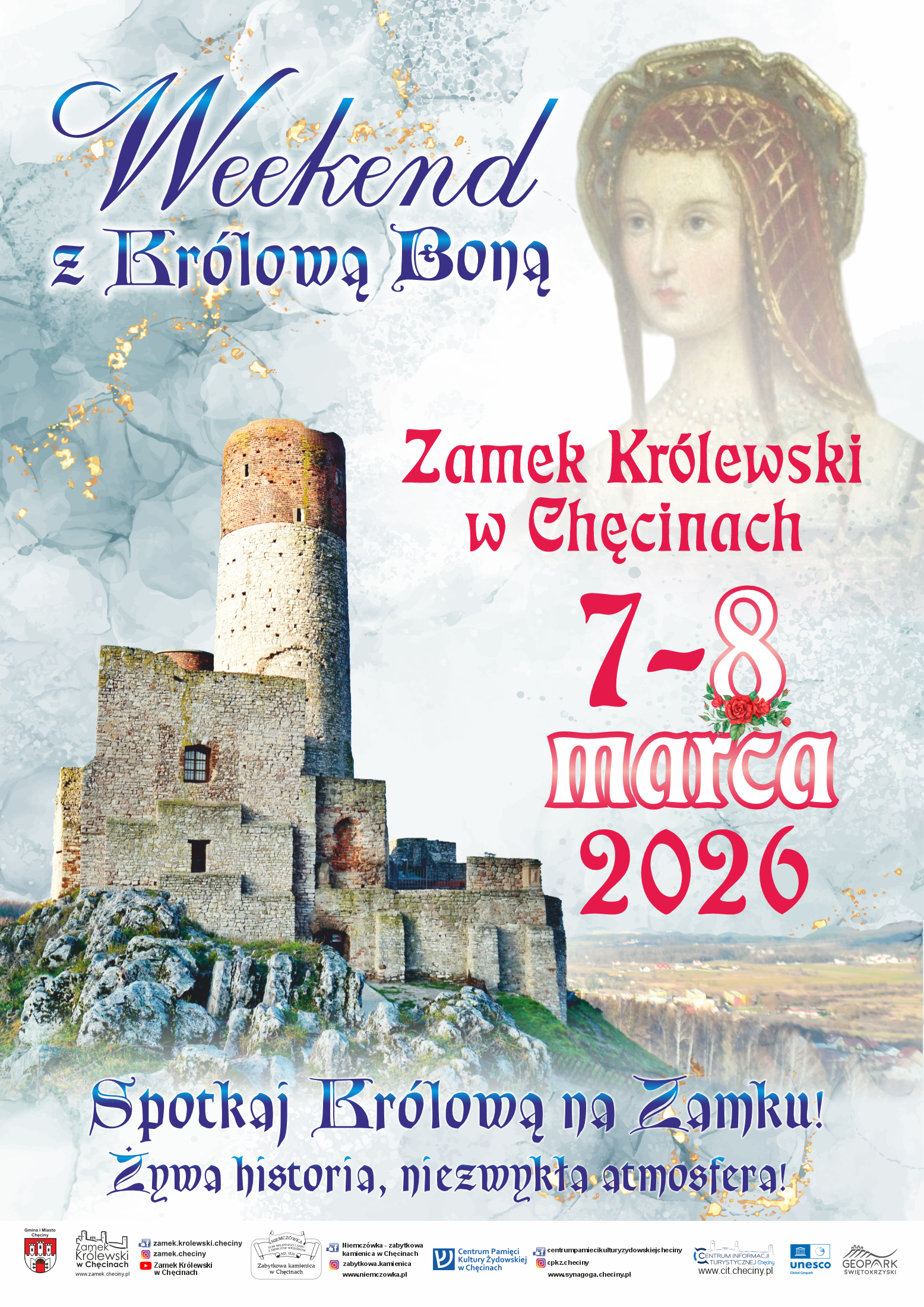 Weekend Kobiet z Królową Boną na Zamku Królewskim w Chęcinach! 