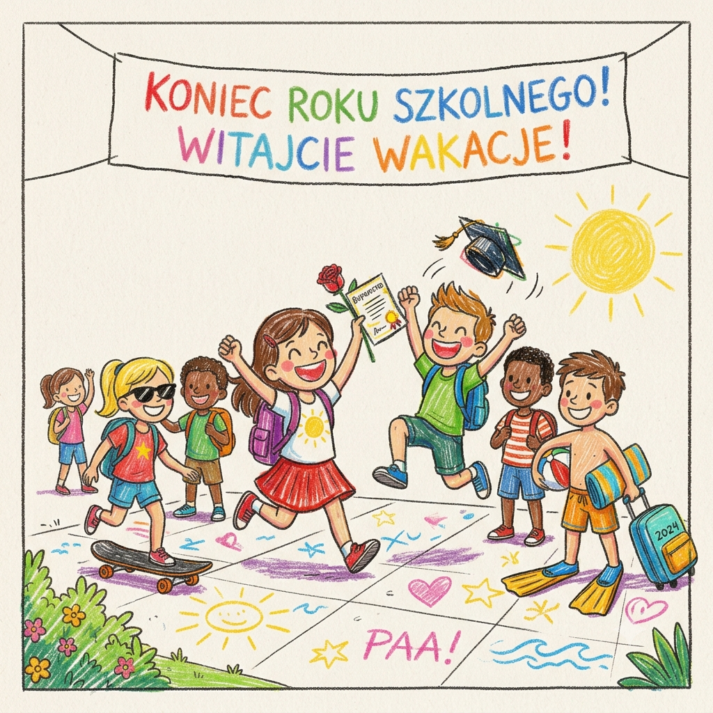 Wreszcie nadeszły wakacje! 
