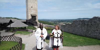 Dużo się działo podczas Weekendu z Krzyżakami na Zamku Królewskim w Chęcinach