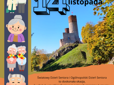 14 LISTOPADA  - ŚWIATOWY I OGÓLNOPOLSKI DZIEŃ SENIORA 